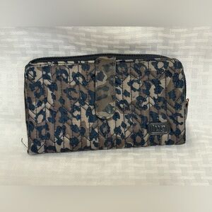 Lug Quilted Camouflage Wallet